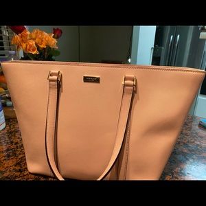 Kate spade light pink large tote
